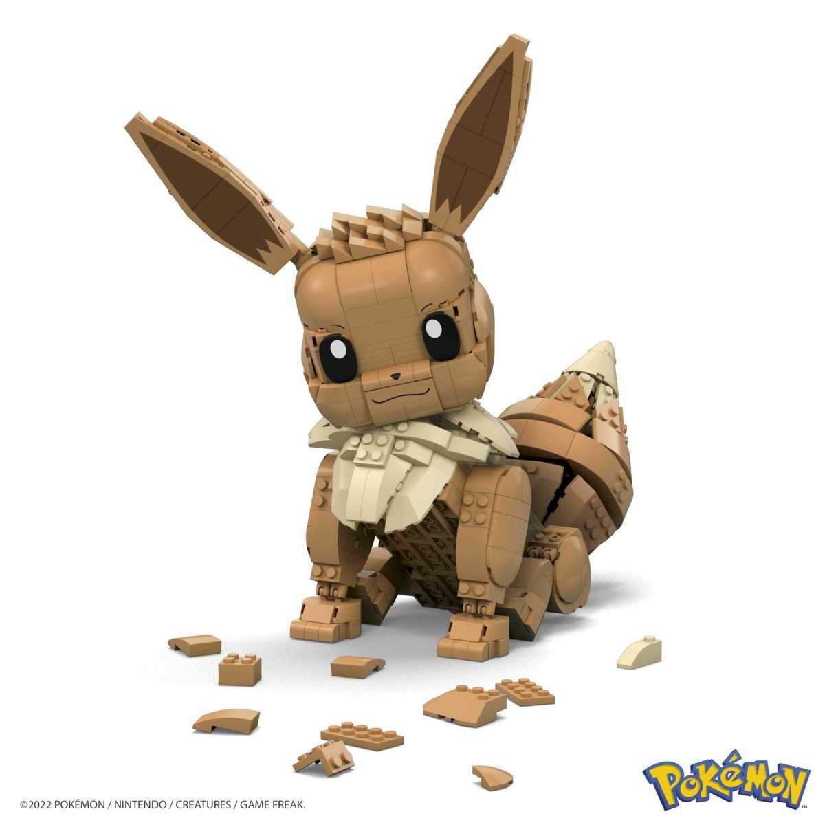 Mega pokémon cada eevee evolução brinquedo conjunto de construção