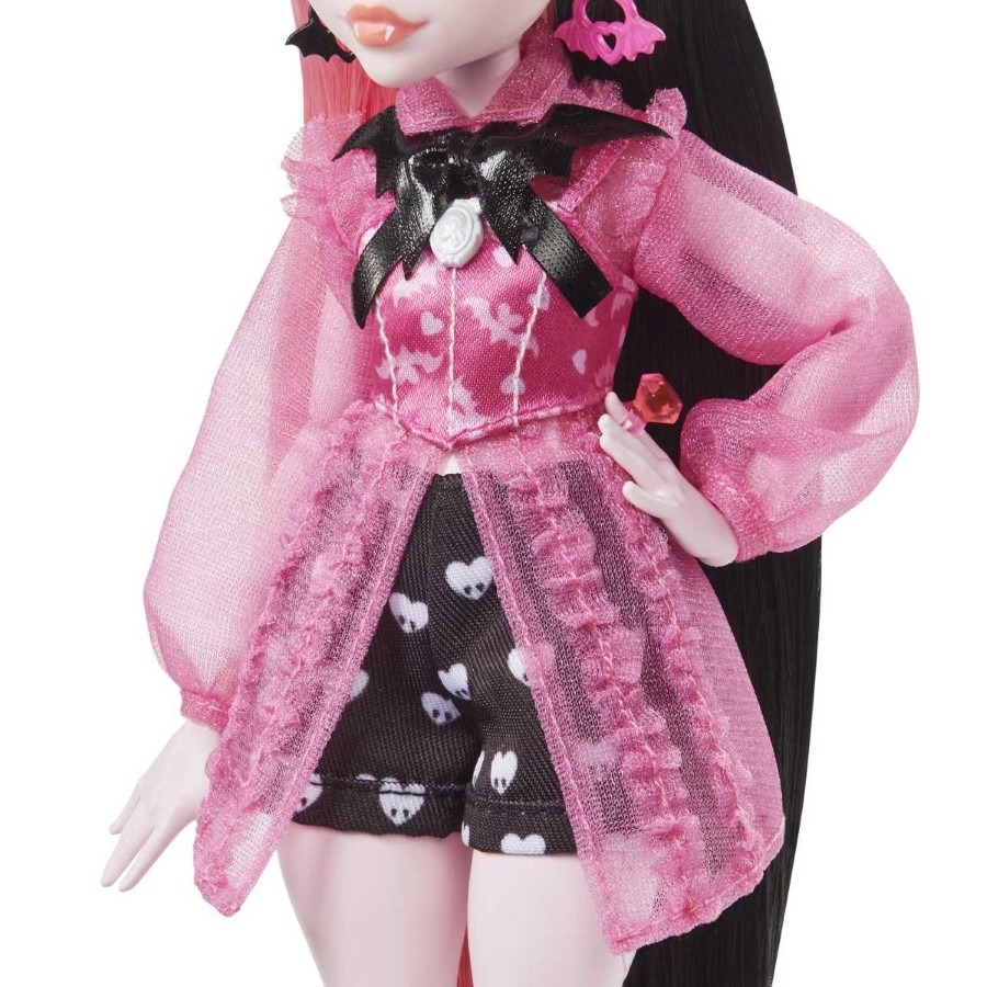 Monster High, Draculaura, lalka podstawowa z akcesoriami 