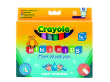 Crayola, Mini Kids, flamastry zmywalne, 8 szt. 