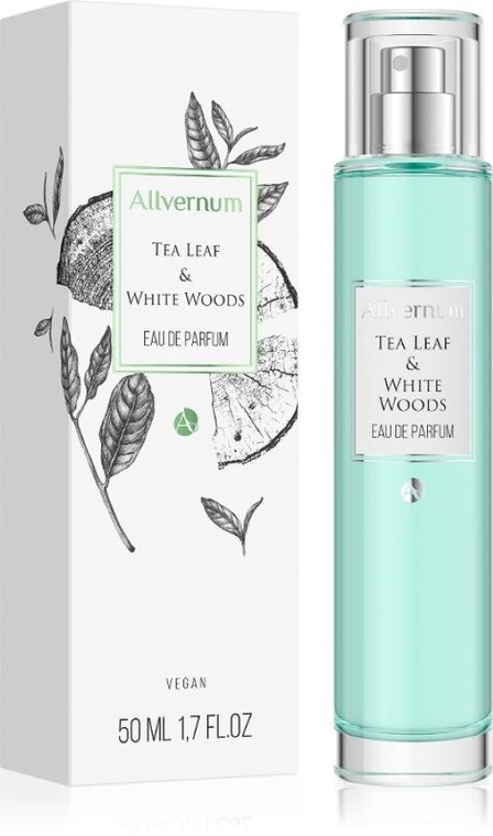 allvernum tea leaf & white woods