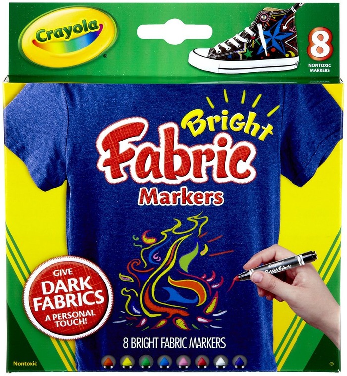 Crayola, Mini Kids, flamastry zmywalne, 8 szt. 