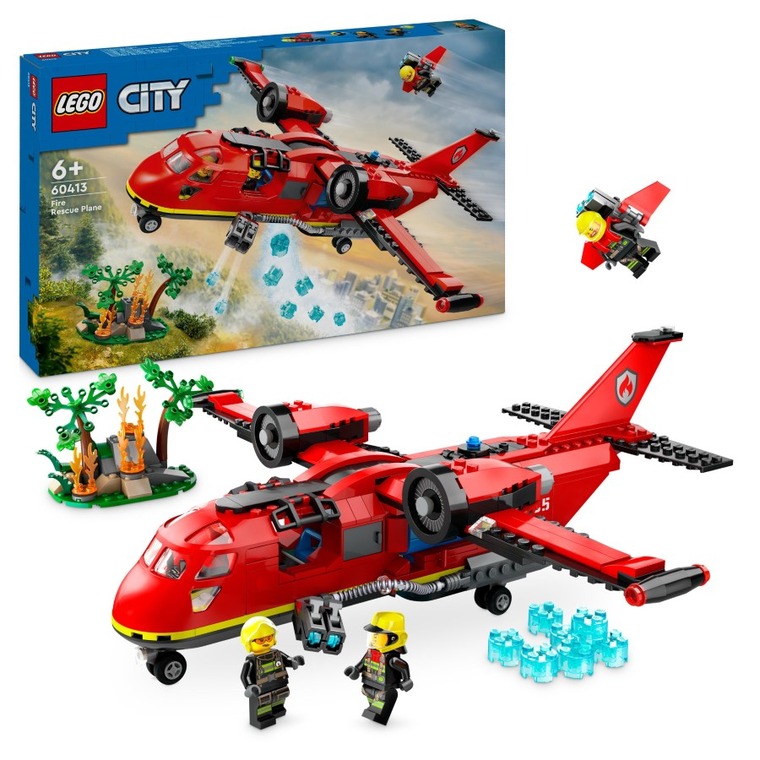 LEGO City, Strażacki samolot ratunkowy, 60413