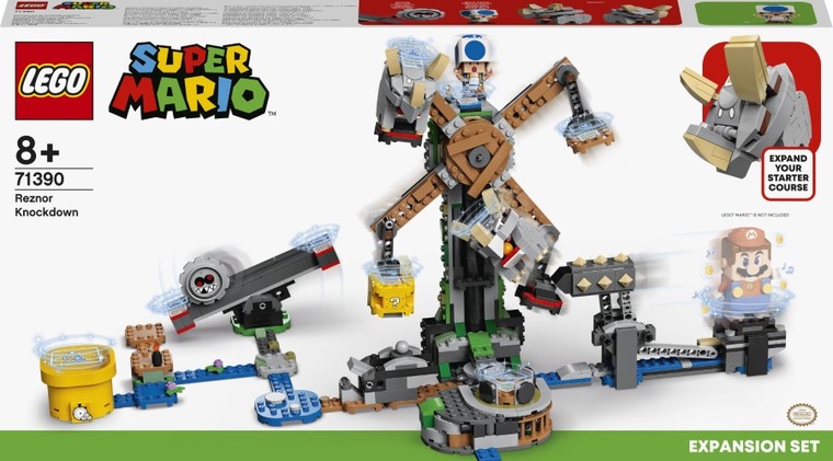 LEGO Super Mario, Walka z Reznorami - zestaw dodatkowy, 71390