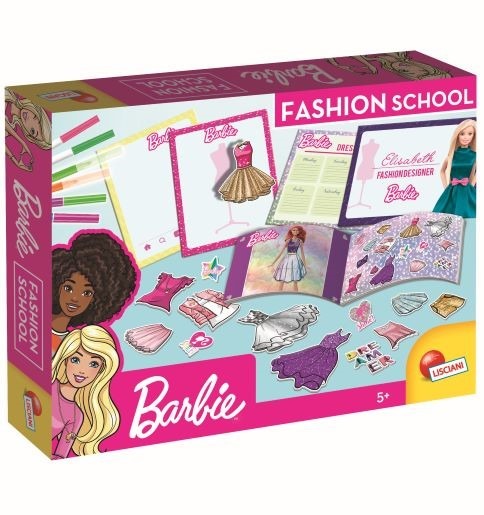 Lisciani Barbie Fashion School zestaw z akcesoriami smyk