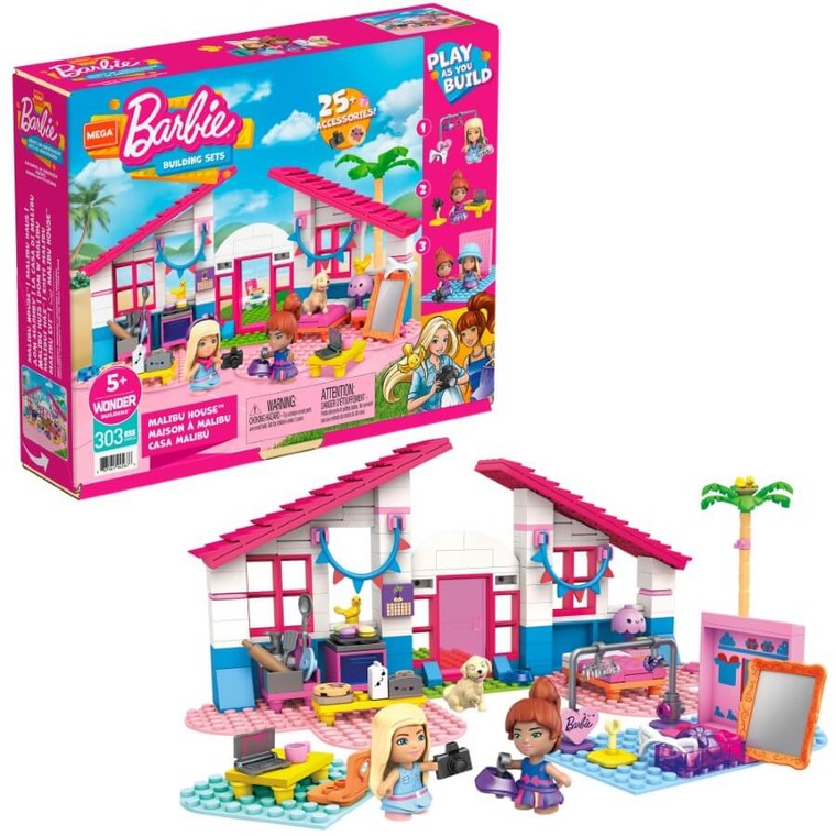 Mega Construx, Barbie, Dom w Malibu, klocki