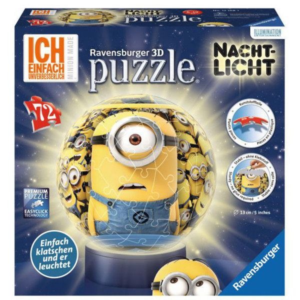 Ravensburger, puzzle kuliste 3D, Pokemon, 72 el. - Ravensburger