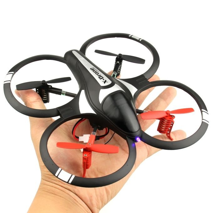 Lisan X-Drone Mini G-shock, dron kolorowymi diodami - smyk.com