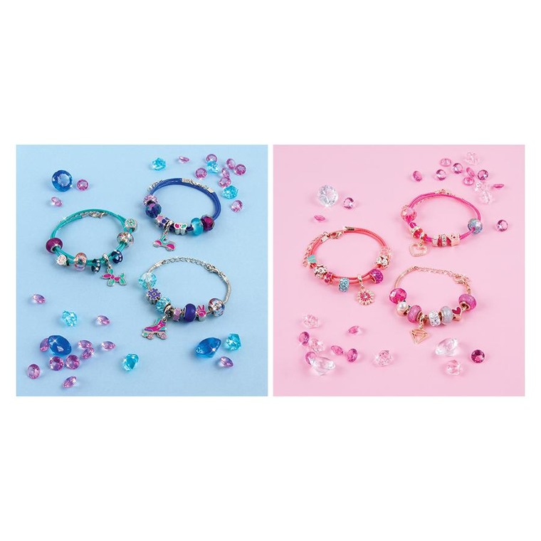 Make It Real Halo Charms Bracelets True Blue