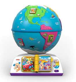 Fisher-Price, Edukacyjny globus odkrywcy, zabawka interaktywna