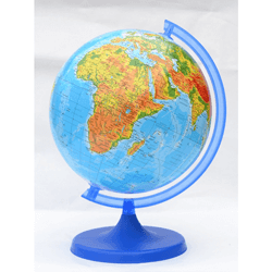 Zachem, globus fizyczny, 220 mm