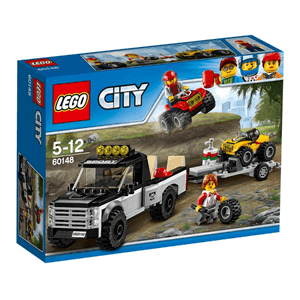 LEGO City, Wyścigowy zespół quadowy, 60148