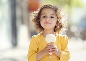Lody w diecie małego dziecka - czy można je podawać?