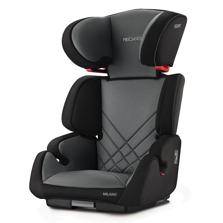 Recaro, Milano Seatfix, fotelik samochodowy, 15-36 kg, Carbon black