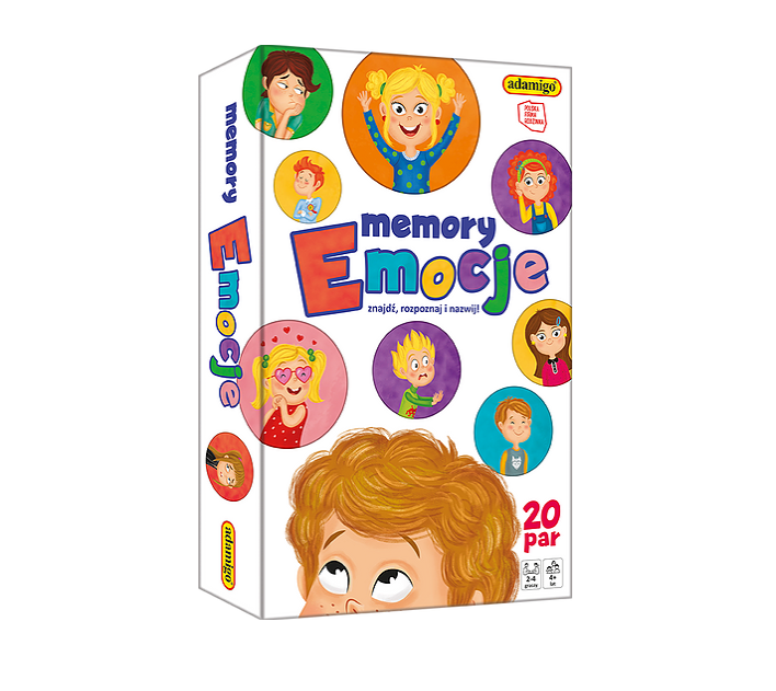 Adamigo, Emocje, memory, gra pamięciowa