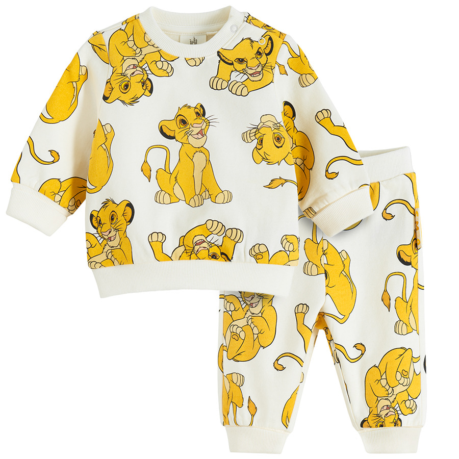 /p/cool-club-dres-chlopiecy-ecru-krol-lew-iCLCB3000488-00/i7816313