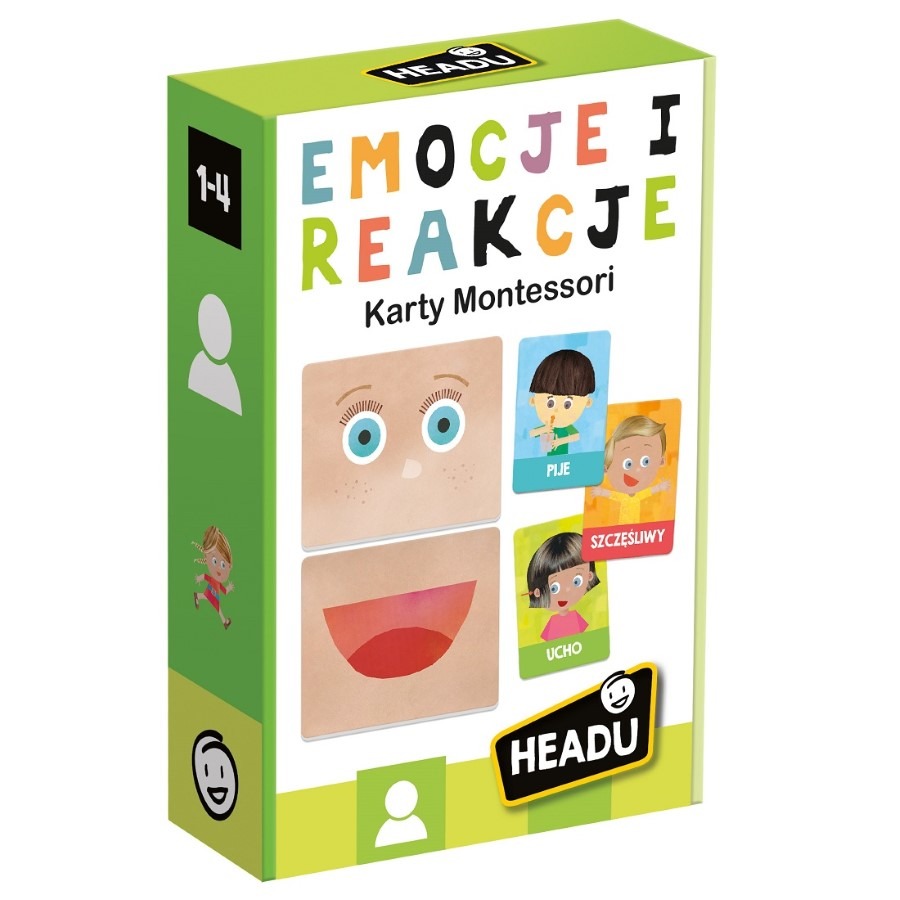 Headu, Montessori, Emocje i reakcje, gra edukacyjna