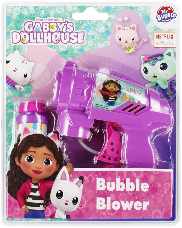My Bubble, Koci Domek Gabi, pistolet do baniek mydlanych, 60 ml My Bubble, Koci Domek Gabi, pistolet do baniek mydlanych, 60 ml