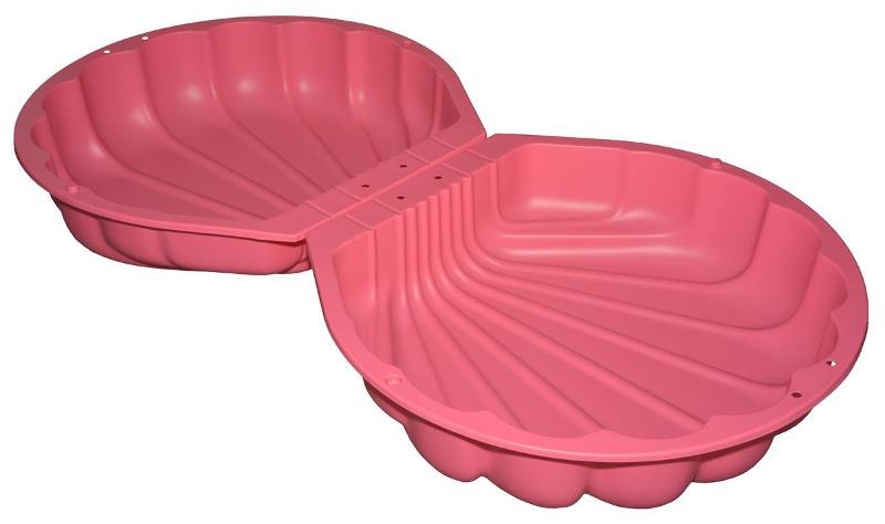 Simba, piaskownica, muszla, 176x8x21 cm Simba, piaskownica, muszla, 176x8x21 cm