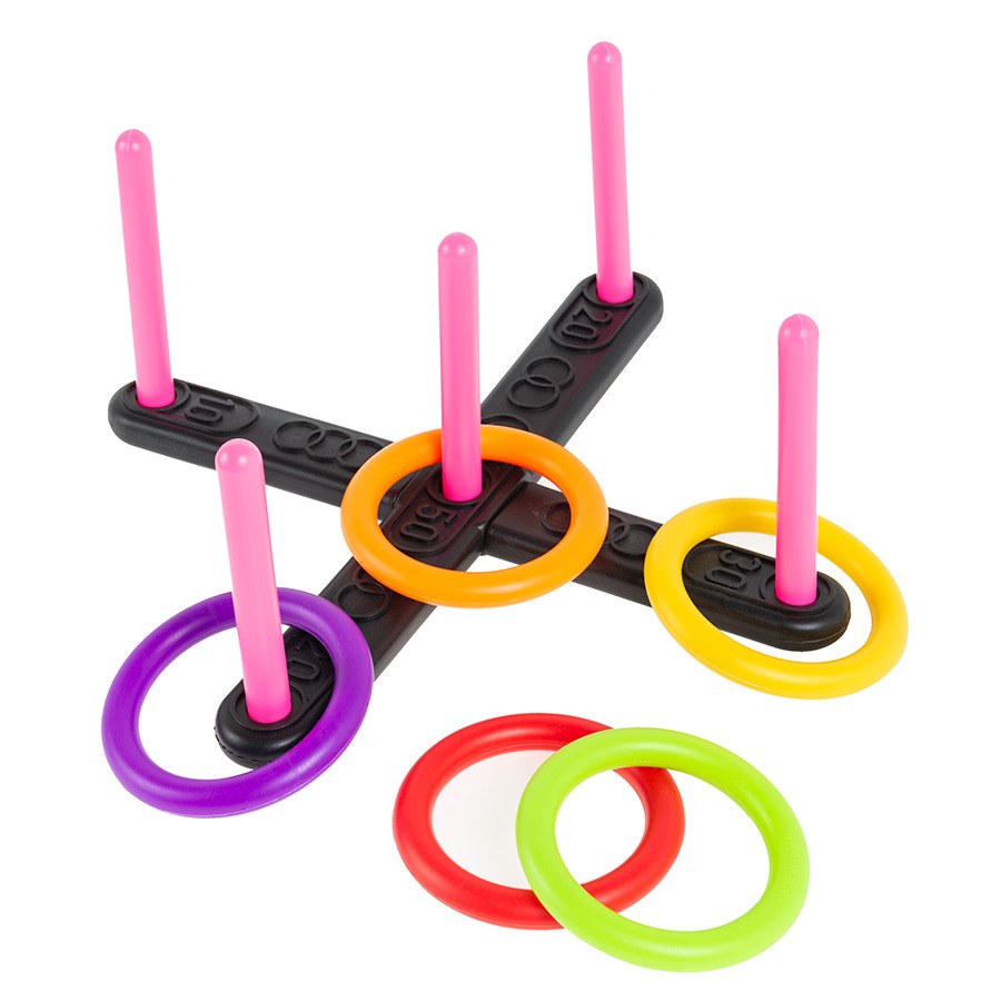 Smiki, Ring Toss Set, obręcze do zabawy, gra zręcznościowa Smiki, Ring Toss Set, obręcze do zabawy, gra zręcznościowa