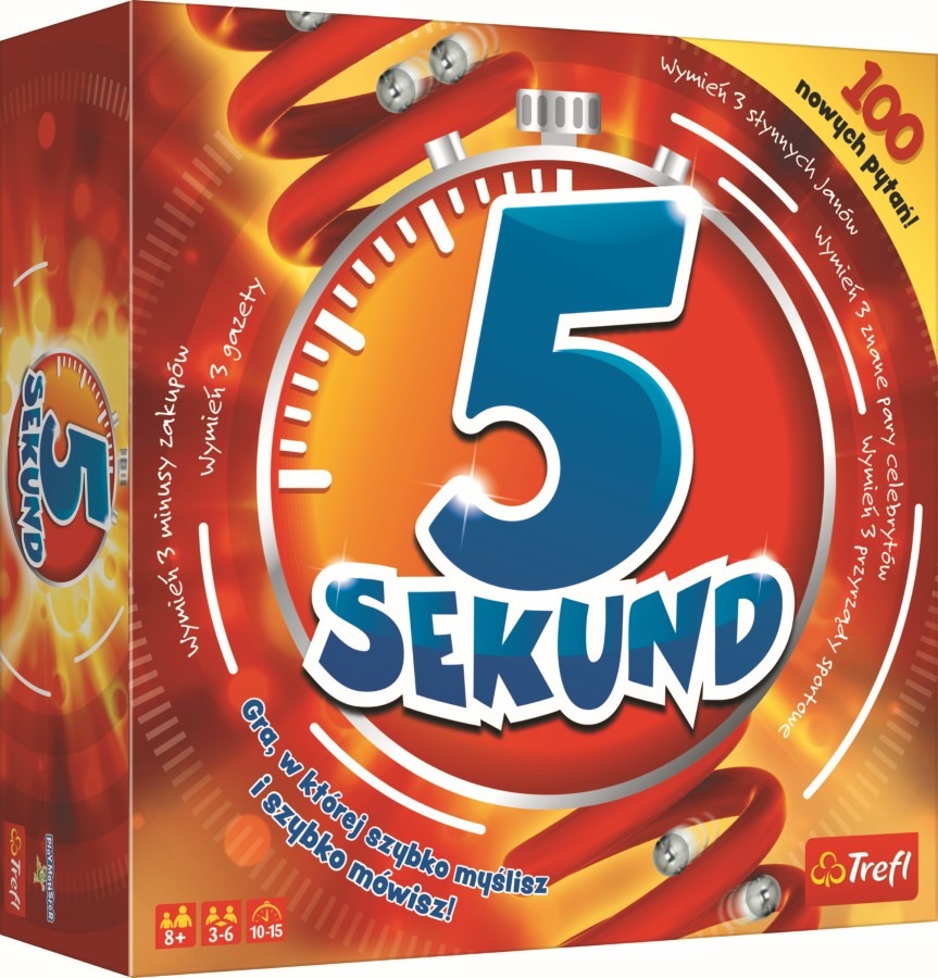 Trefl, 5 Sekund, gra familijna