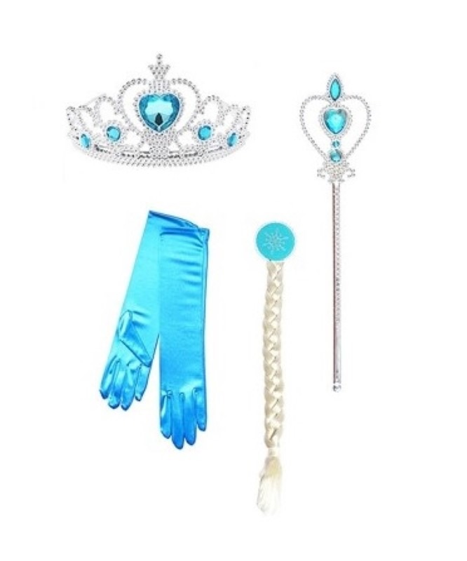 Zestaw Eliza z rękawiczkami, diadem, różdżka, warkocz, rękawiczki Zestaw Eliza z rękawiczkami, diadem, różdżka, warkocz, rękawiczki