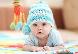5 miesiąc życia dziecka - uwielbiam się ruszać!
