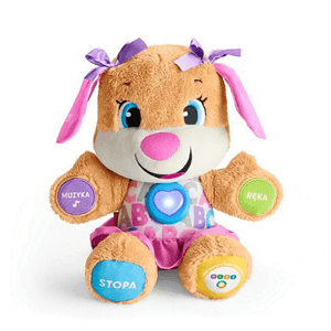 Fisher-Price, Siostrzyczka Szczeniaczka Poziomy Nauki, zabawka interaktywna