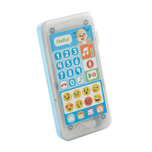 Fisher-Price, Uczący smartfonik Szczeniaczka Nagraj wiadomość, niemowlęca zabawka interaktywna