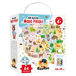 CzuCzu, Ale puzzle, mapa Polski