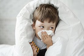 Naturalne sposoby na katar u dziecka