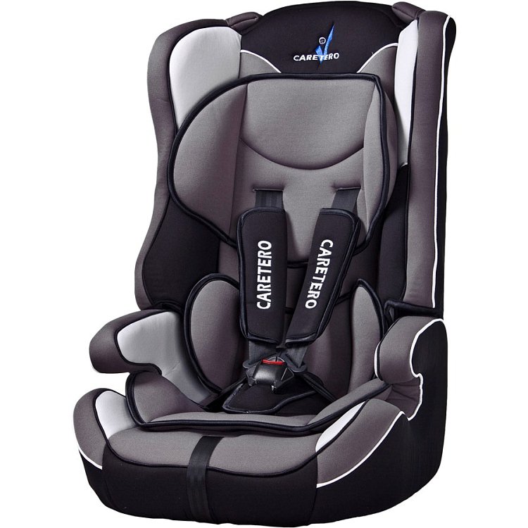 Caretero, Vivo, fotelik samochodowy, 9-36 kg, Black